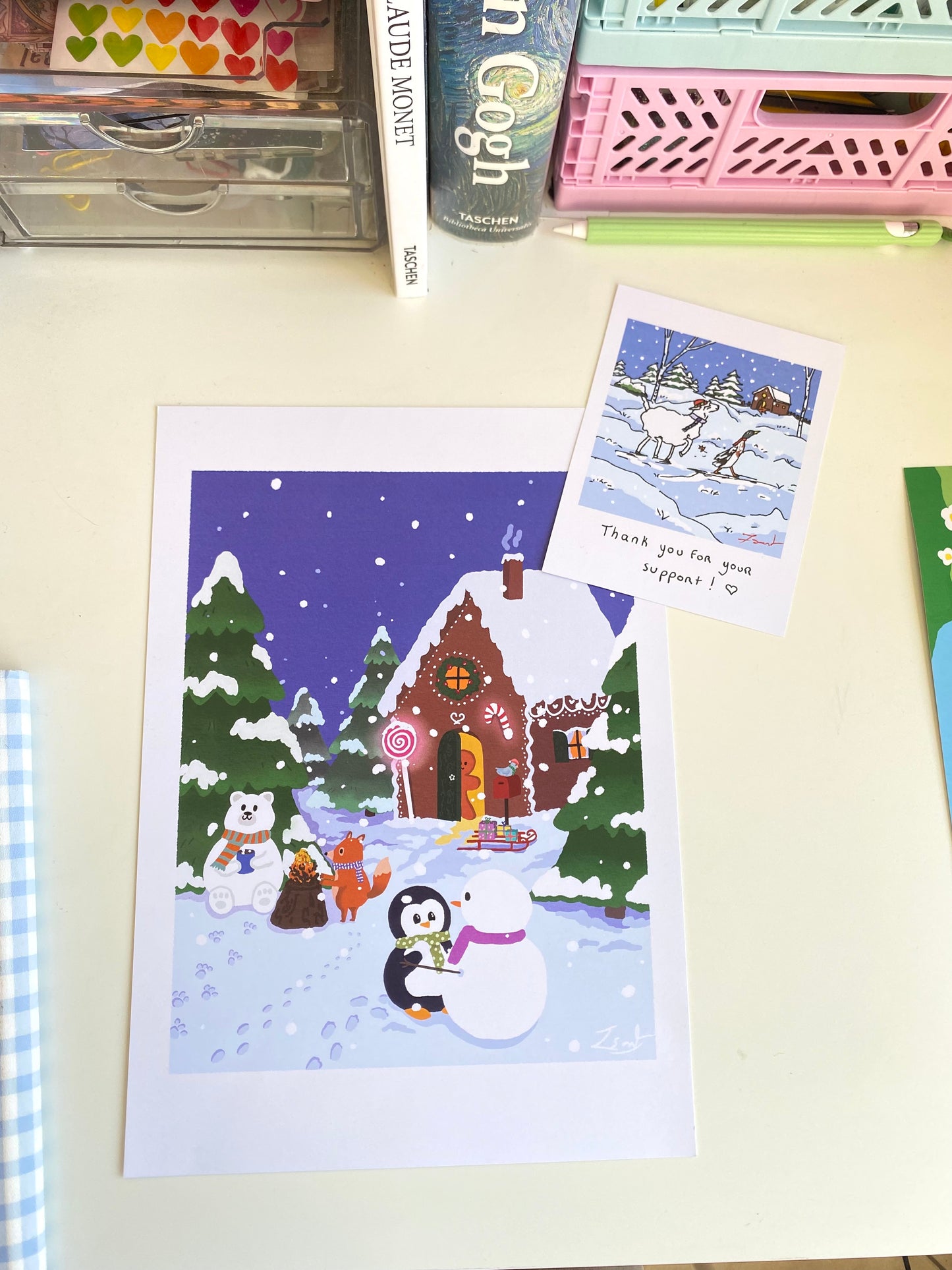 Illustration - L’hiver des animaux