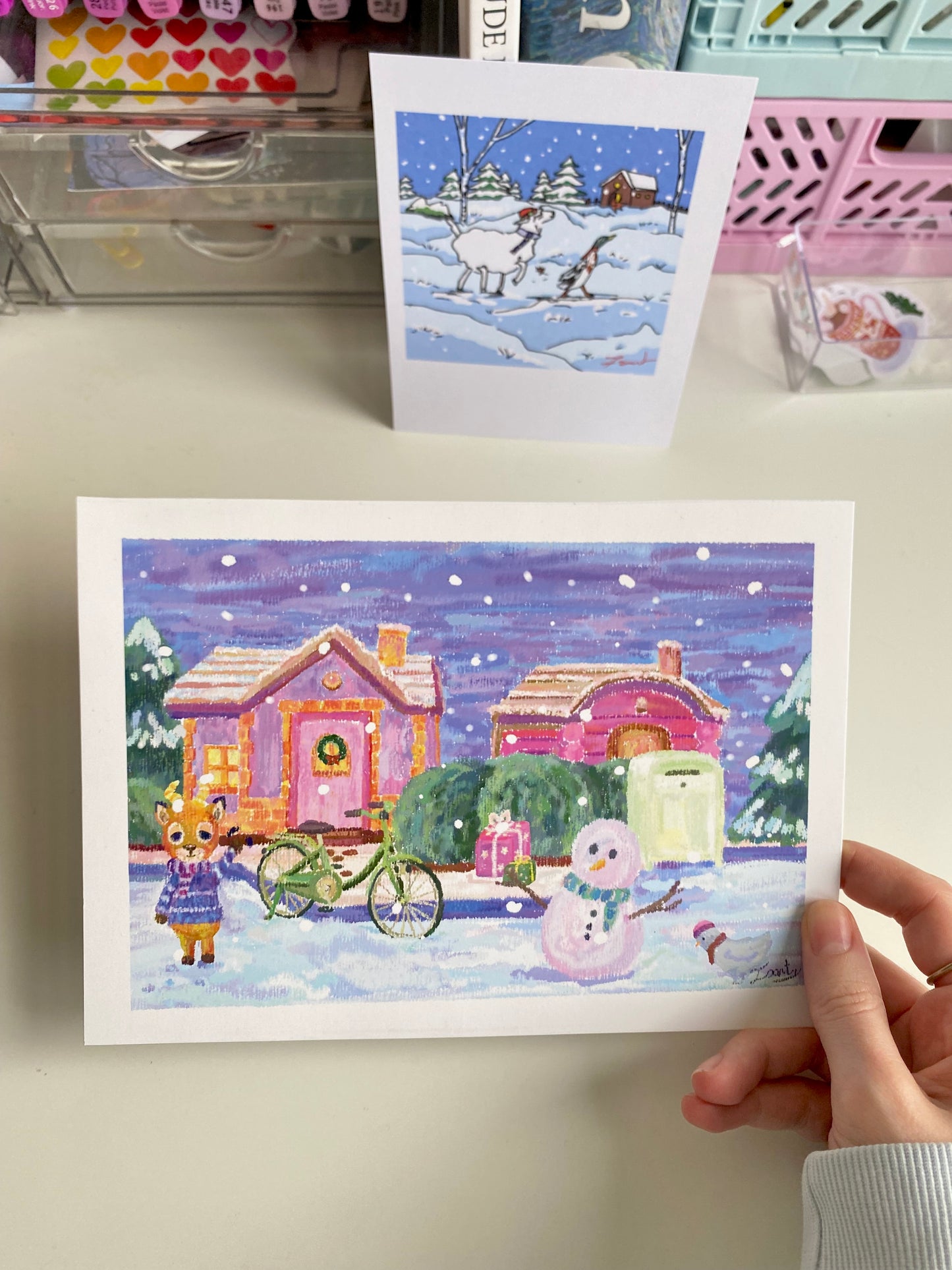 Illustration - Hiver à Snowdrop