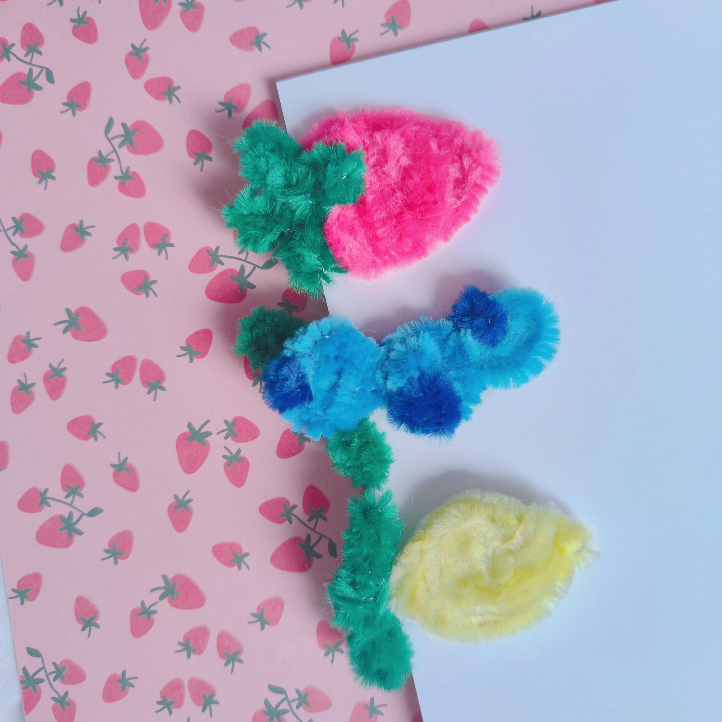 Trio de pinces à cheveux