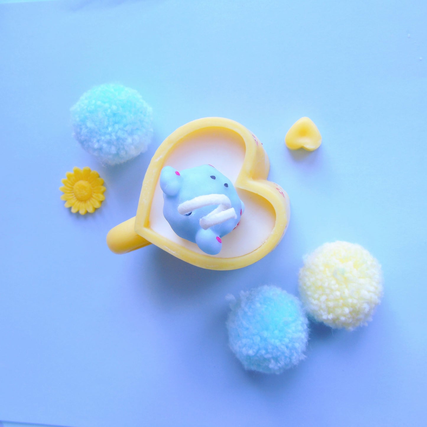 Bougie ourson en tasse