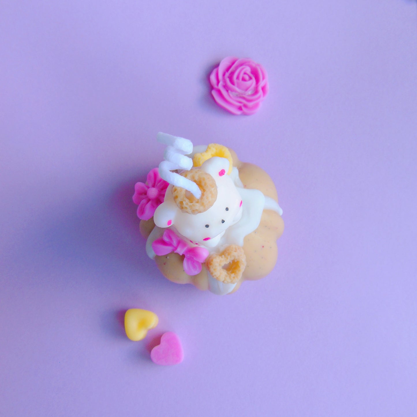 Bougie ours gourmand