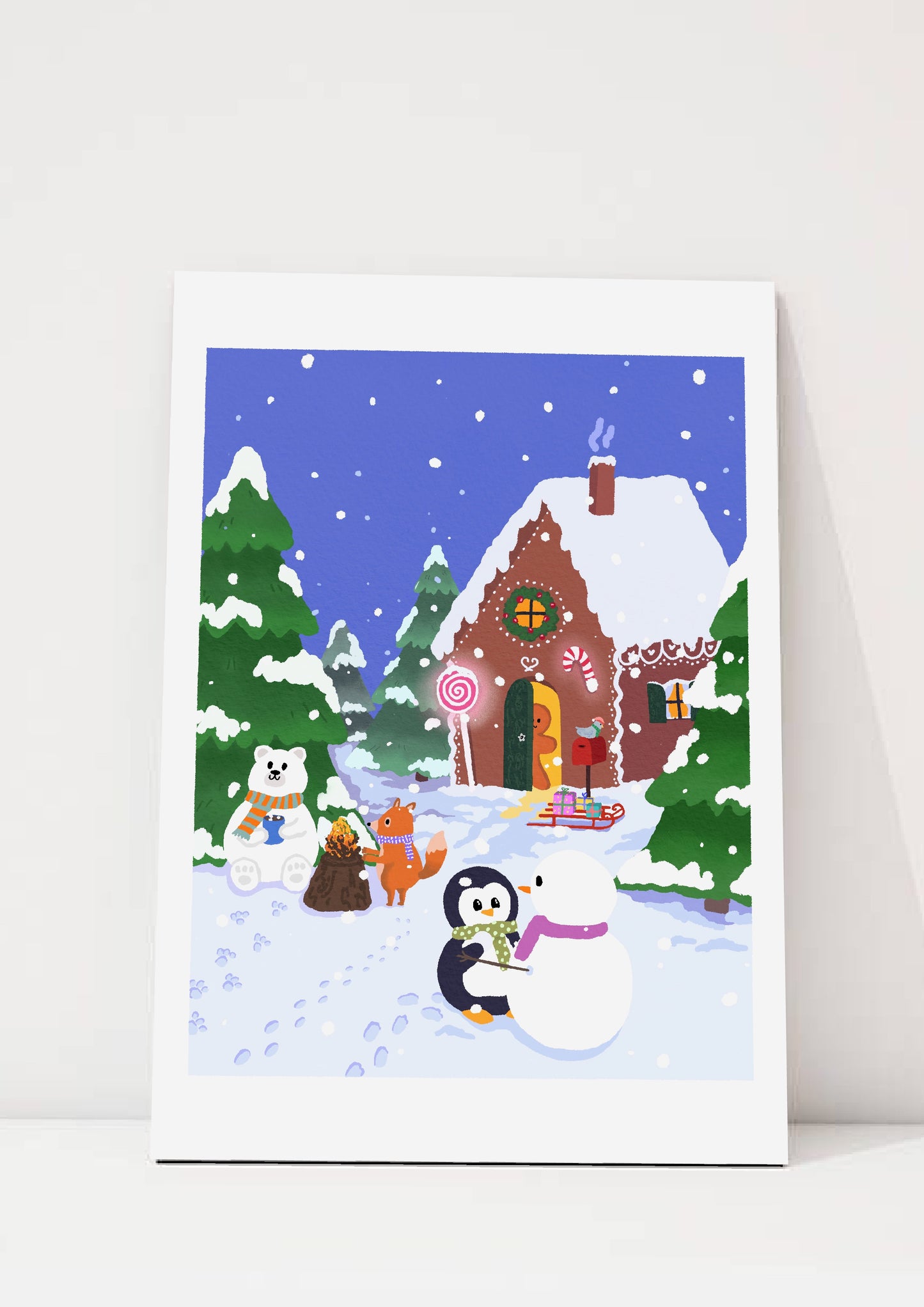 Illustration - L’hiver des animaux
