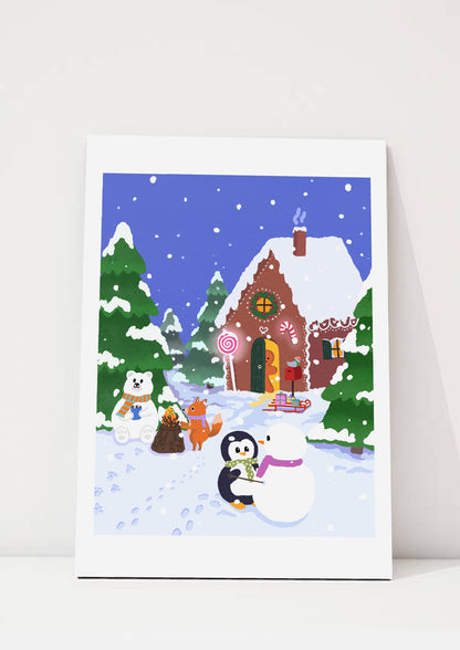 Illustration - L’hiver des animaux