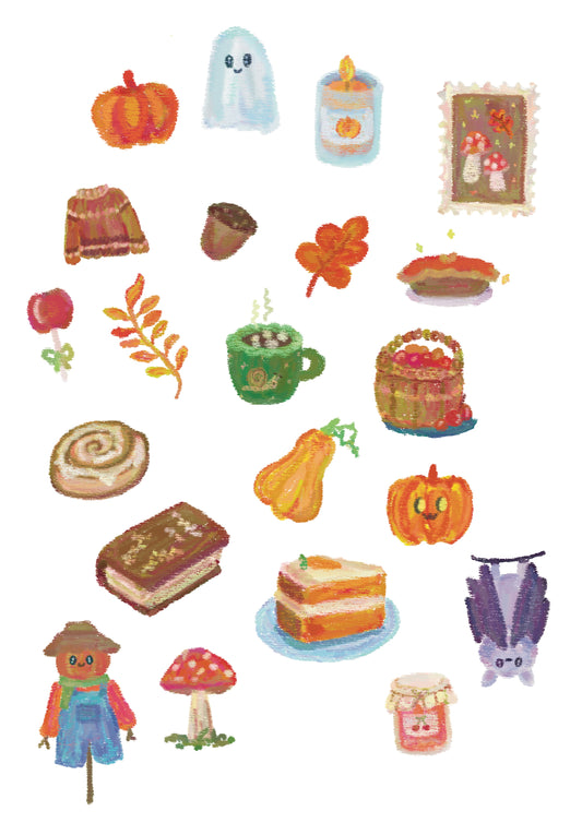 Stickers automnales