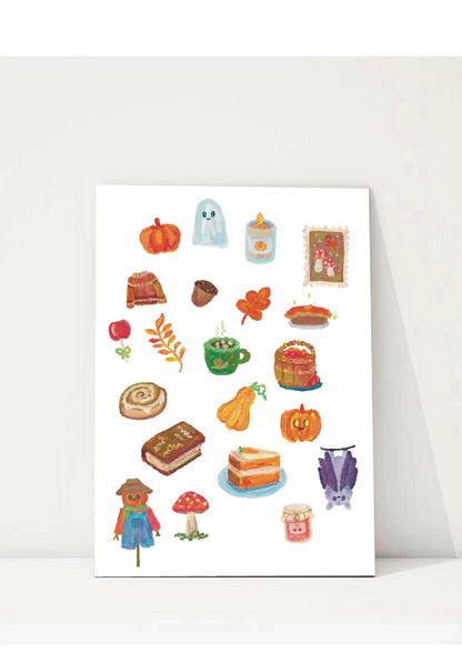 Stickers automnales