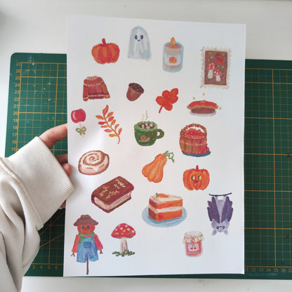 Stickers automnales